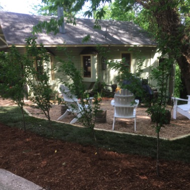 Outdoor area w/firepit